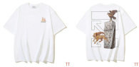 OFF-WHITE short round collar T-shirt S-XL (276)