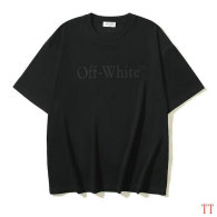 OFF-WHITE short round collar T-shirt S-XL (275)