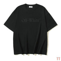 OFF-WHITE short round collar T-shirt S-XL (275) OFF-WHITE short round collar T-shirt S-XL (275)