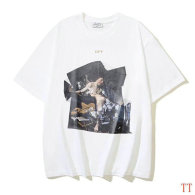 OFF-WHITE short round collar T-shirt S-XL (250)