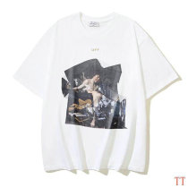 OFF-WHITE short round collar T-shirt S-XL (250) OFF-WHITE short round collar T-shirt S-XL (250)