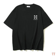 OFF-WHITE short round collar T-shirt S-XL (244)