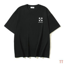 OFF-WHITE short round collar T-shirt S-XL (244) OFF-WHITE short round collar T-shirt S-XL (244)