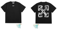 OFF-WHITE short round collar T-shirt S-XXXL (15)