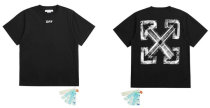 OFF-WHITE short round collar T-shirt S-XXXL (15) OFF-WHITE short round collar T-shirt S-XXXL (15)