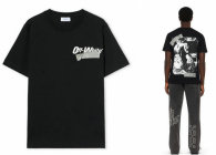 OFF-WHITE short round collar T-shirt S-XL (293)