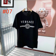 Versace short round collar T-shirt (9)