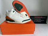 Authentic Solefly x Air Jordan 3 Gorge Green/Sail