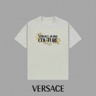 Versace short round collar T-shirt (18)
