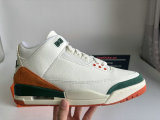 Authentic Solefly x Air Jordan 3 Gorge Green/Sail