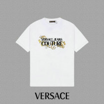 Versace short round collar T-shirt (17)