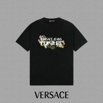 Versace short round collar T-shirt (16)