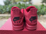 Authentic Nigel Sylvester x Air Jordan 4 Bike Red