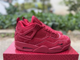 Authentic Nigel Sylvester x Air Jordan 4 Bike Red