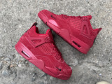 Authentic Nigel Sylvester x Air Jordan 4 Bike Red