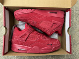Authentic Nigel Sylvester x Air Jordan 4 Bike Red