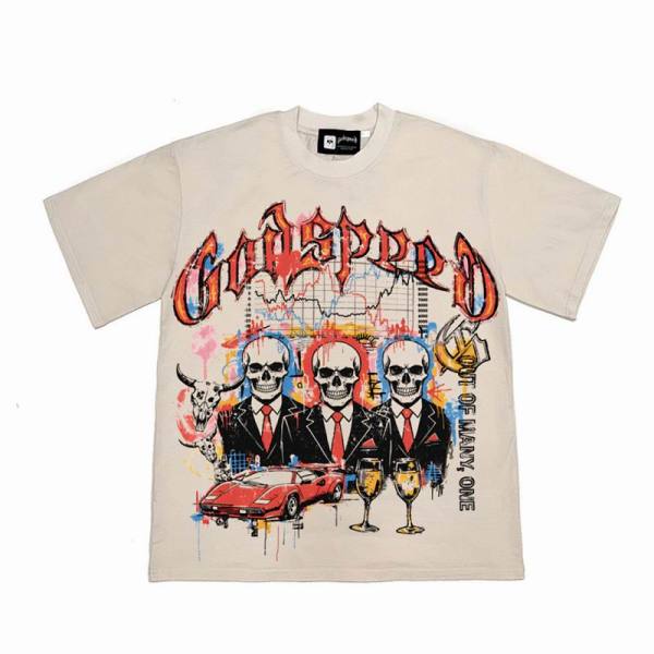 Godspeed Short Round Collar T-shirt M-2XL (70)