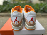Perfect Air Jordan 3 White/Orange