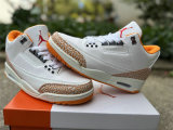 Perfect Air Jordan 3 White/Orange