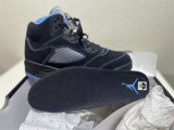 Authentic Air Jordan 5 Black/University Blue