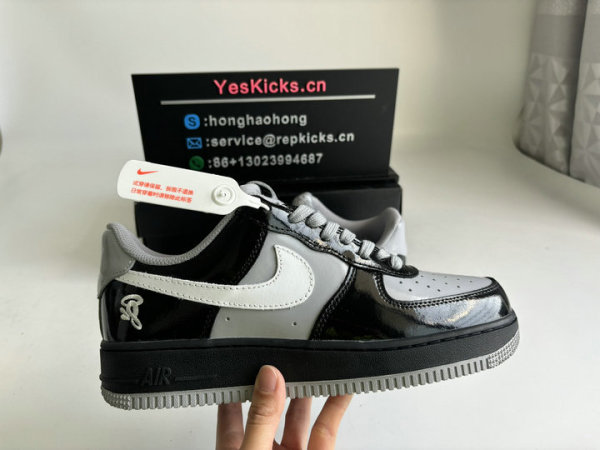 Authentic Nike × Central Cee Air Force 1 Low SP Grey/Black