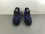 Authentic Air Jordan 4 WMNS Black/Purple