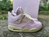 Authentic Air Jordan 4 WMNS Sail/Pink