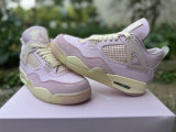 Authentic Air Jordan 4 WMNS Sail/Pink
