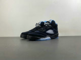Authentic Air Jordan 5 GS Black/University Blue