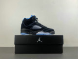 Authentic Air Jordan 5 GS Black/University Blue