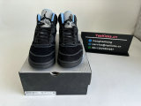 Authentic Air Jordan 5 Black/University Blue