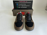 Authentic Travis Scott x Air Jordan 1 Low Brown/Black