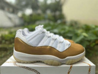 Authentic Air Jordan 11 GS Gold/White