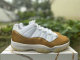 Authentic Air Jordan 11 GS Gold/White