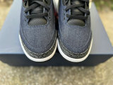 Authentic Levi's x Air Jordan 3 Denim