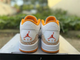Authentic Air Jordan 3 “White and Orange Pee”
