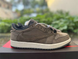 Authentic Travis Scott x Air Jordan 1 Low OG Brown