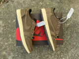 Authentic Travis Scott x Air Jordan 1 Low OG Brown