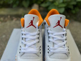 Authentic Air Jordan 3 “White and Orange Pee”