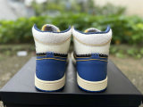 Authentic Fragment x Union x Air Jordan 1 High OG GS “Sport Royal”