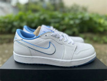 Authentic Air Jordan 1 Low GS White/Legend Blue