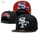 NFL San Francisco 49ers Snapback Hat (625)