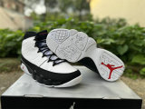 Authentic Air Jordan 9 White Black Red
