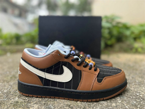 Authentic Air Jordan 1 Low OG GS Light British Tan