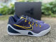 Authentic Nike Kobe 9 Purple/Black/Yellow