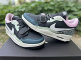Authentic Air Jordan Legacy 312 Black/White/Pink/Green