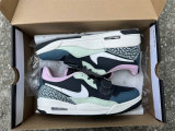 Authentic Air Jordan Legacy 312 Black/White/Pink/Green