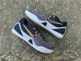 Authentic Nike Kobe 9 Purple/Black/Yellow