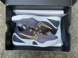 Authentic Nike Kobe 9 Purple/Black/Yellow