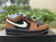 Authentic Air Jordan 1 Low OG Light British Tan